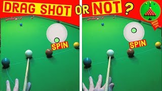 Snooker Drag Shots When To Play [upl. by Abott]