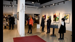 La galerie d’art Living4Art inaugure l’Exposition Collective « Reflet » [upl. by Vez]