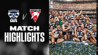 Geelong Cats v Sydney Swans Highlights  2022 Toyota AFL Grand Final  AFL [upl. by Aleit527]