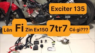 Exciter 135 4s Lên Fi Giá Từng Món Đồ [upl. by Irena]