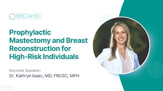 Prophylactic Mastectomy and Breast Reconstruction for HighRisk Individuals [upl. by Leverick]