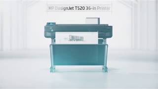 HP DesignJet T520 914mm A0 Printer CQ893C [upl. by Cyrillus]