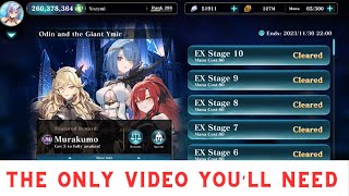 HOW TO BEAT ODIN AND THE GIANT YMIR EX STAGE 10 TUTORIAL evertaleguide [upl. by Saltsman]