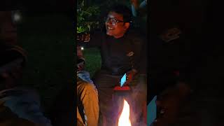 Unwind by the Campfire at Chandaka Nature Resort youtubeshorts shorts Bhubaneswar CampfireNight [upl. by Nevets]