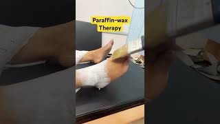 Paraffinwax Therapy 😎💥 physiojasmine ytshorts ashortaday [upl. by Obadias]