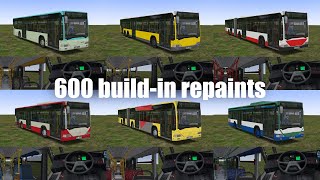 Citybus o530 OMSI 2  600 repaints amp repaint template [upl. by Nohsal831]