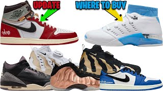 UNION LA AIR JORDAN 1 2025 UPDATE WHERE TO BUY JORDAN 17 LOW UNC COPPER FOAMPOSITE ONE  MORE [upl. by Benjamen]