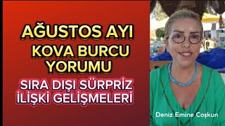 AĞUSTOS AYI KOVA BURCU YORUMLARI MERKÜR RETROSU İLİŞKİLERİ ETKİLİYOR [upl. by Carpenter]