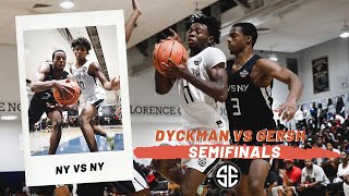 NY vs NY Semifinals Dyckman vs Gersh 2019 [upl. by Yesac250]