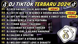 DJ TIKTOK TERBARU 2024  DJ AYO SAYANG CULIK AKU DONG 🎵 DJ APT APT ROSE  FULL ALBUM VIRAL [upl. by Teresina787]