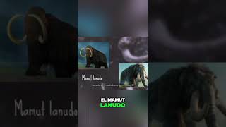 ❄️ Los Gigantes de Hielo Mamut Lanudo y Mastodonte Americano 🦣mamuts mastodontesfyp short reel [upl. by Tirrej681]