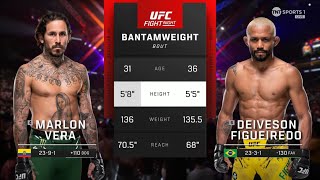 Marlon Vera vs Deiveson Figueiredo  FULL FIGHT in 2 Minutes [upl. by Anson]