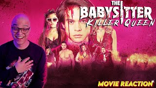 First Time Watching THE BABYSITTER KILLER QUEEN 2020  Horror Movie Reaction amp Commentary [upl. by Jere]