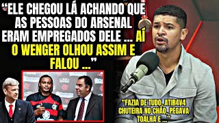 O DIA EM Q WENGER FICOU PT0 COM EXFLA QUE FOI FAZER TESTE NO ARSENAL [upl. by Ariik976]