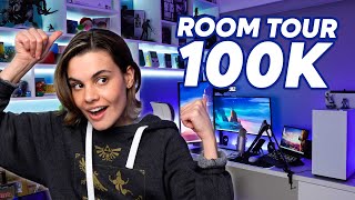 ROOM TOUR GAMER 2022  MI SETUP  COLECCIONABLES  CONSOLAS ESPECIAL 100K [upl. by Abott]