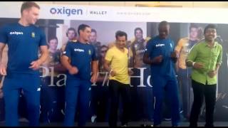 Dancing wit sf cricketers Miller  rabada De kock [upl. by Ramled]