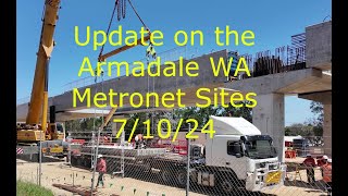 Update on the Armadale WA Metronet sites 7 10 24 [upl. by Devitt]