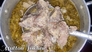 MUTTON YAKHNIMAAZ YAKHNIWHITE MUTTON CURRY KASHMIRI STYLE GOSHT YAKHNIBY IQRAS DELICACIES [upl. by Fausta]