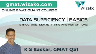 GMAT Data Sufficiency Basics  Data Sufficiency Tutorials  What is GMAT DS  DS Questions [upl. by Borchert]