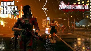 GTA 5 Zombie Apocalypse Survival Mod [upl. by Ysset618]