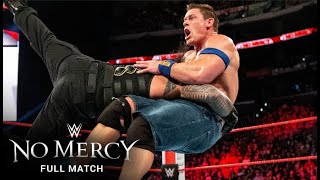 John Cena vs Roman Reigns  No Mercy Showdown  WWE Full Match 🔥 [upl. by Anaiq859]