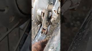 Brake input by hand shorts howto motorcycle [upl. by Amby197]