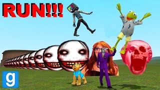 RUNNING FROM NPCS WITH THE FELLAS  Garrys mod Sandbox [upl. by Eirok]