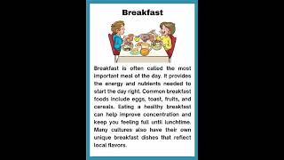 Breakfast englishspeakingshort [upl. by Haniraz]