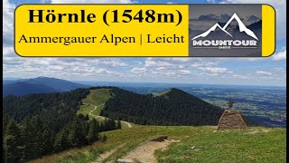 Aufstieg zum Hörnle 1548m  Ammergauer Alpen  Überschreitung aller drei Gipfel [upl. by Horan]