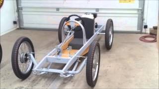 Cyclekart Monocar chassis complete video of details [upl. by Curren]