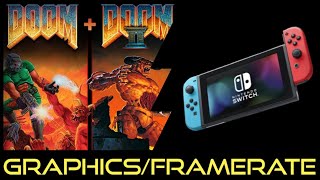 Nintendo Switch  Doom  Doom 2  Graphics  Framerate  First Look [upl. by Traci726]