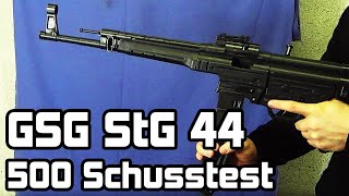 GSG STG44 Schreckschuss Gewehr 500 Schuss Belastungstest [upl. by Sundstrom]