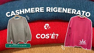 Scopri il processo del cashmere rigenerato un modello produttivo sostenibile economiacircolare [upl. by Duaner27]