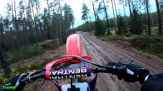 CR250 November Riding 2Stroke Beast [upl. by Goldfinch125]