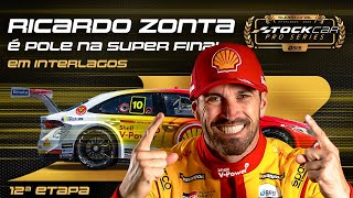 STOCK CAR 2023  RICARDO ZONTA É O POLE NA SUPER FINAL EM INTERLAGOS [upl. by Anegroeg]