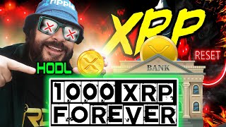 WHY YOU MUST HOLD AT LEAST 1000 XRP FOR LIFE FINANCIAL FREEDOM [upl. by Eleonore]