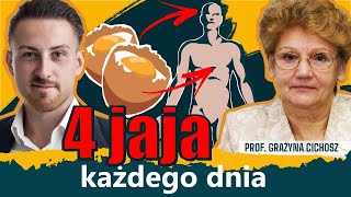 Jedz co najmniej 4 jajka każdego dnia Oto dlaczego i CO zyskasz  prof Grażyna Cichosz [upl. by Tizes620]