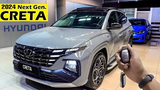 NEW 2024 HYUNDAI CRETA FACELIFT INDIA All Details Hyundai CRETA 2024 [upl. by Ellennod]