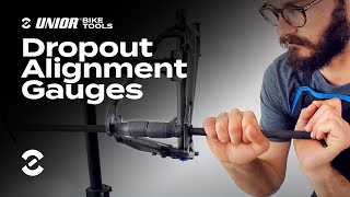 Dropout Alignment Gauges 16924  Product Overview  Unior Bike Tools [upl. by Repard]