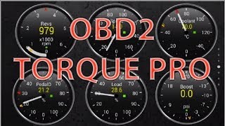 OBD2 Bluetooth Adapter Torque Pro App Review [upl. by Yelsnya]