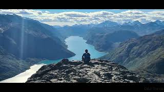 Besseggen Ridge Hike in Jotunheimen National Park Norway [upl. by Rivalee498]