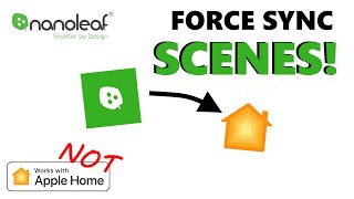 Nanoleaf scenes sync to Homekit FIX [upl. by Beberg]