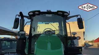 John Deere 6120M  TRACTOMOZ [upl. by Labannah]