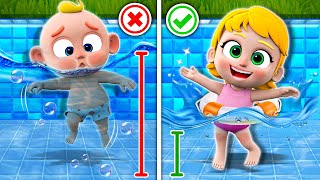 Safety in Swimming Pools 🏊 Swimming song  Safety Tips for kids More Nursery Rhymes amp Toddler Songs [upl. by Nebuer]