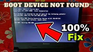 boot device not found  PXE  M0F Exiting PXE ROM I Accurate It solutions [upl. by Ived]