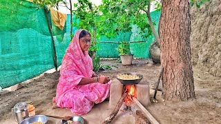 Desi style Popcorn recipe on the Stove in a Completely Different Style  traditional life in India [upl. by Lehcsreh951]