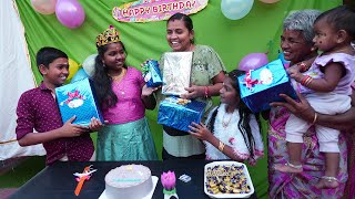 Bhuvanas BirthDay Celebration  இந்த மாதிரி Gift முதல் முறையா கிடைத்தது  MrsAbi 20 [upl. by Elad]