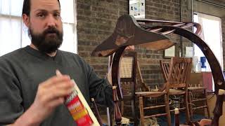 Windsor Chair Seat Restoration  Part 12 [upl. by Aserahs240]