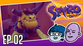 ProZD Plays Spyro the Dragon Reignited Trilogy  Ep 02 All Buff Dragons Paradise [upl. by Ynoyrb]