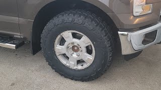 285 70 17 tires 2015 Ford F150 50 Americus Rugged MT tires amp Upcoming Updates Cluster Trim Renew [upl. by Notluf79]